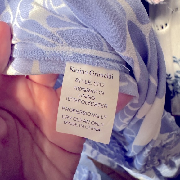 Karina Grimaldi Draco Maxi Dress in Periwinkle - Picture 6 of 6